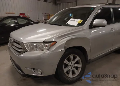 2012 Toyota Highlander Se V6 из США, поврежденный, VIN 5TDBK3EHXCS141260